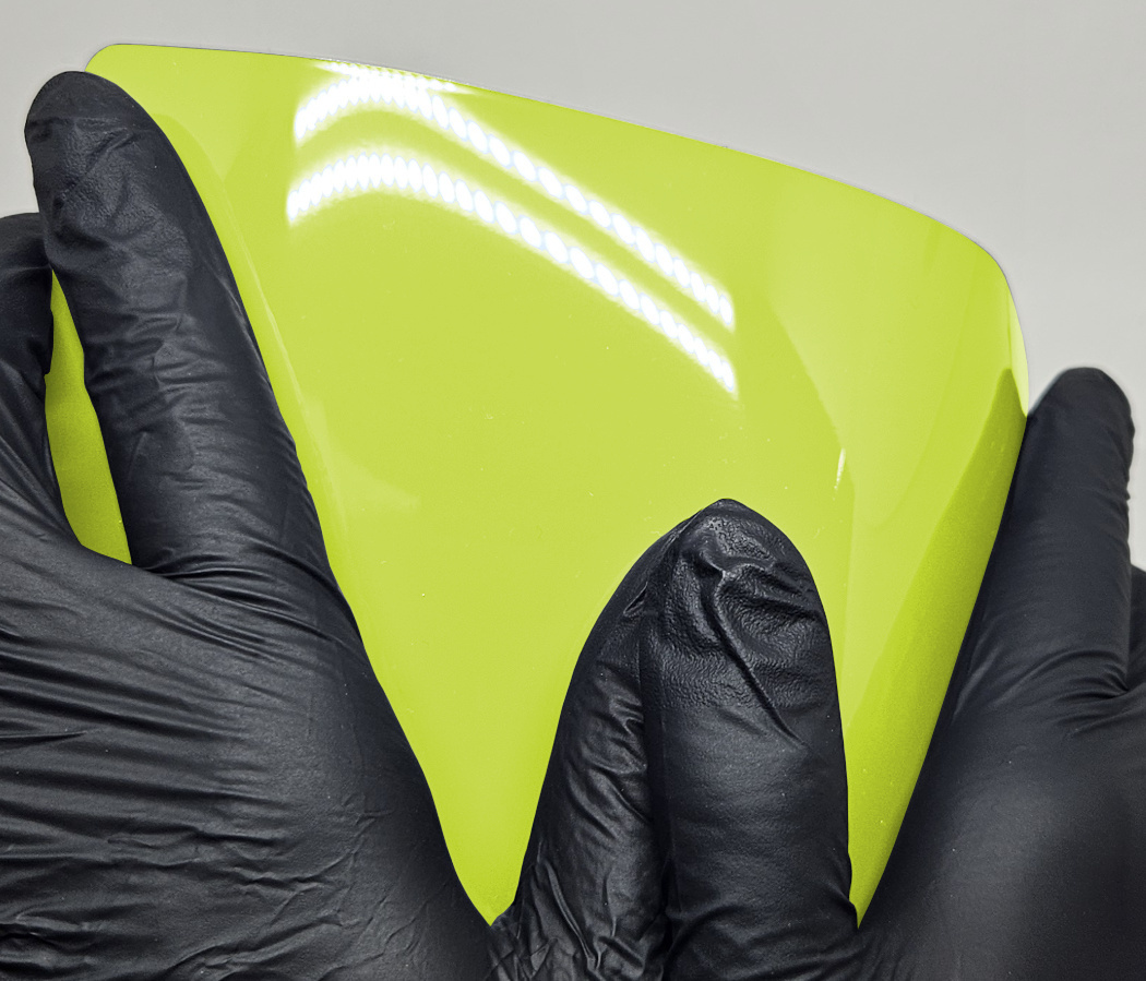 WunderVinyl SG+ Acid Green car wrapping film
