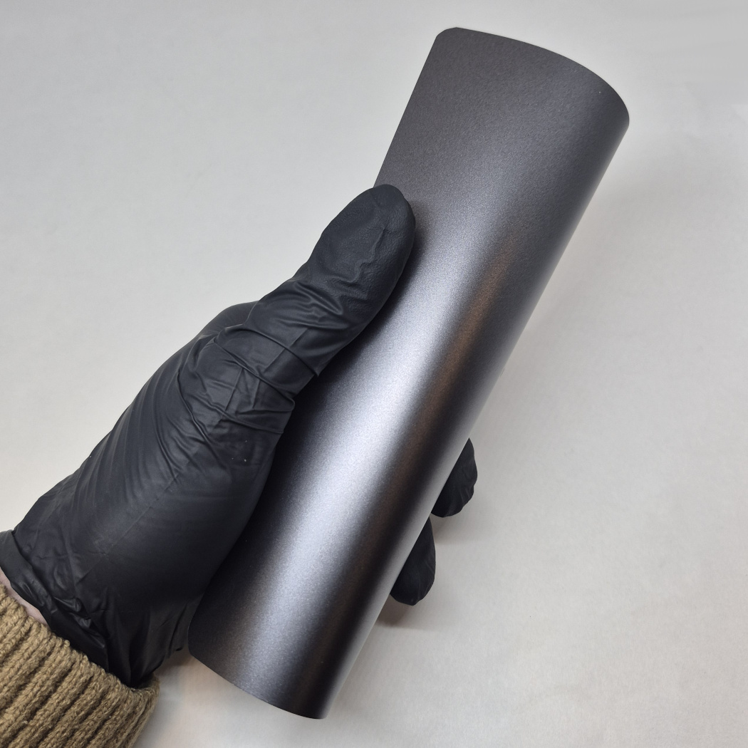 WunderVinyl Super Satin Ash Grey car bilfolie