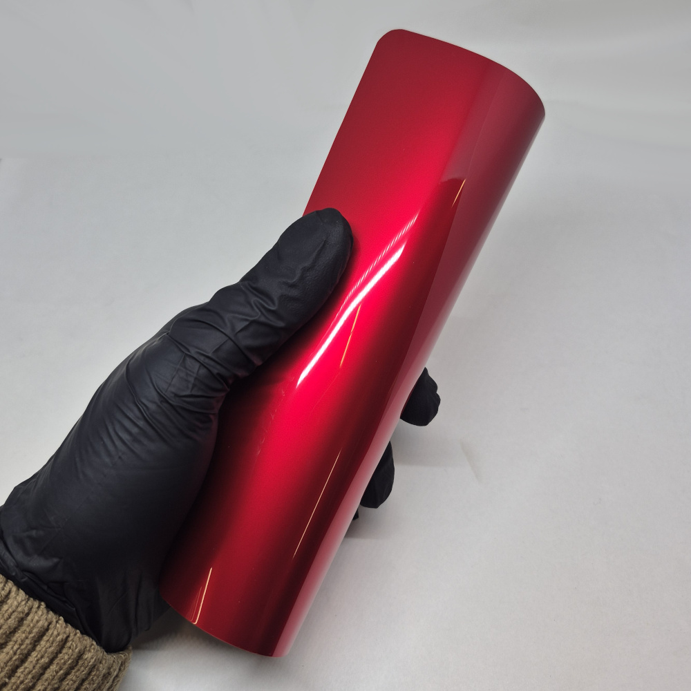 WunderVinyl Super Gloss+ Berry Red wrapping film
