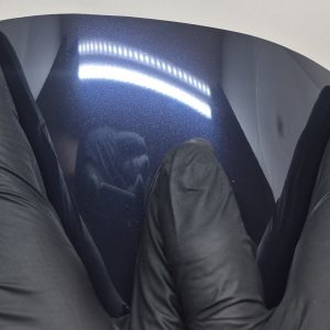 WunderVinyl Super Gloss+ Blue Black car wrap