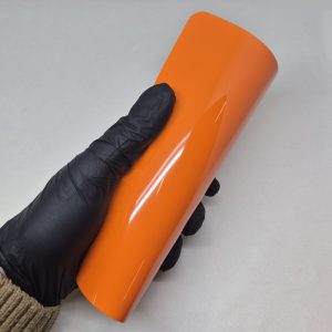 WunderVinyl Super Gloss+ Flaming Orange wrapping film
