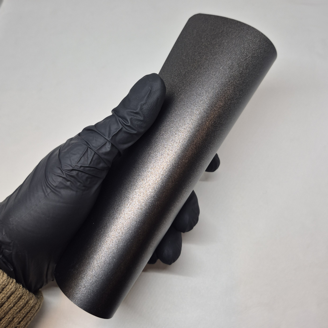 WunderVinyl Satin Metallic Golden Ash bilfolie