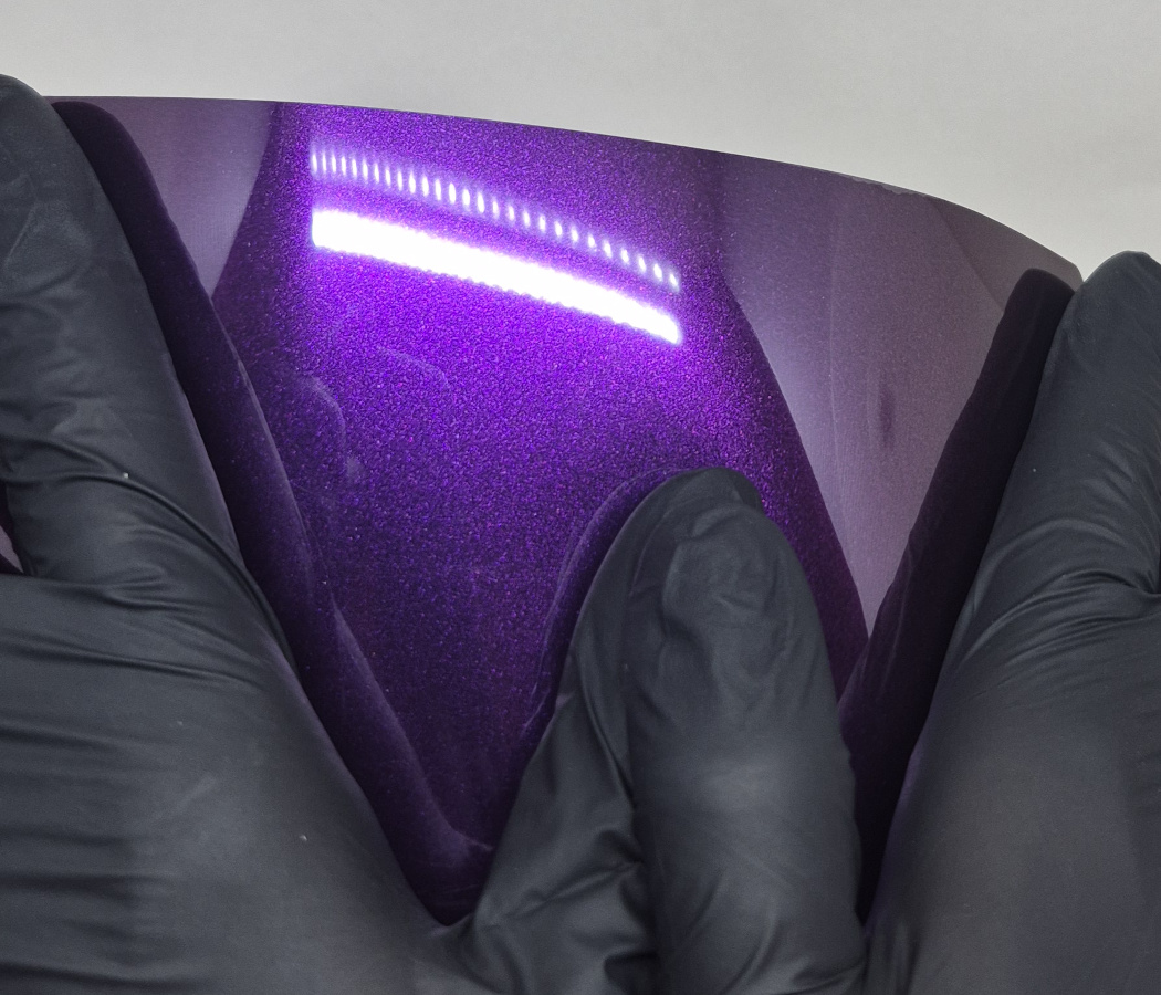 WunderVinyl Super Gloss+ Metallic Grape Purple LT bilfolie