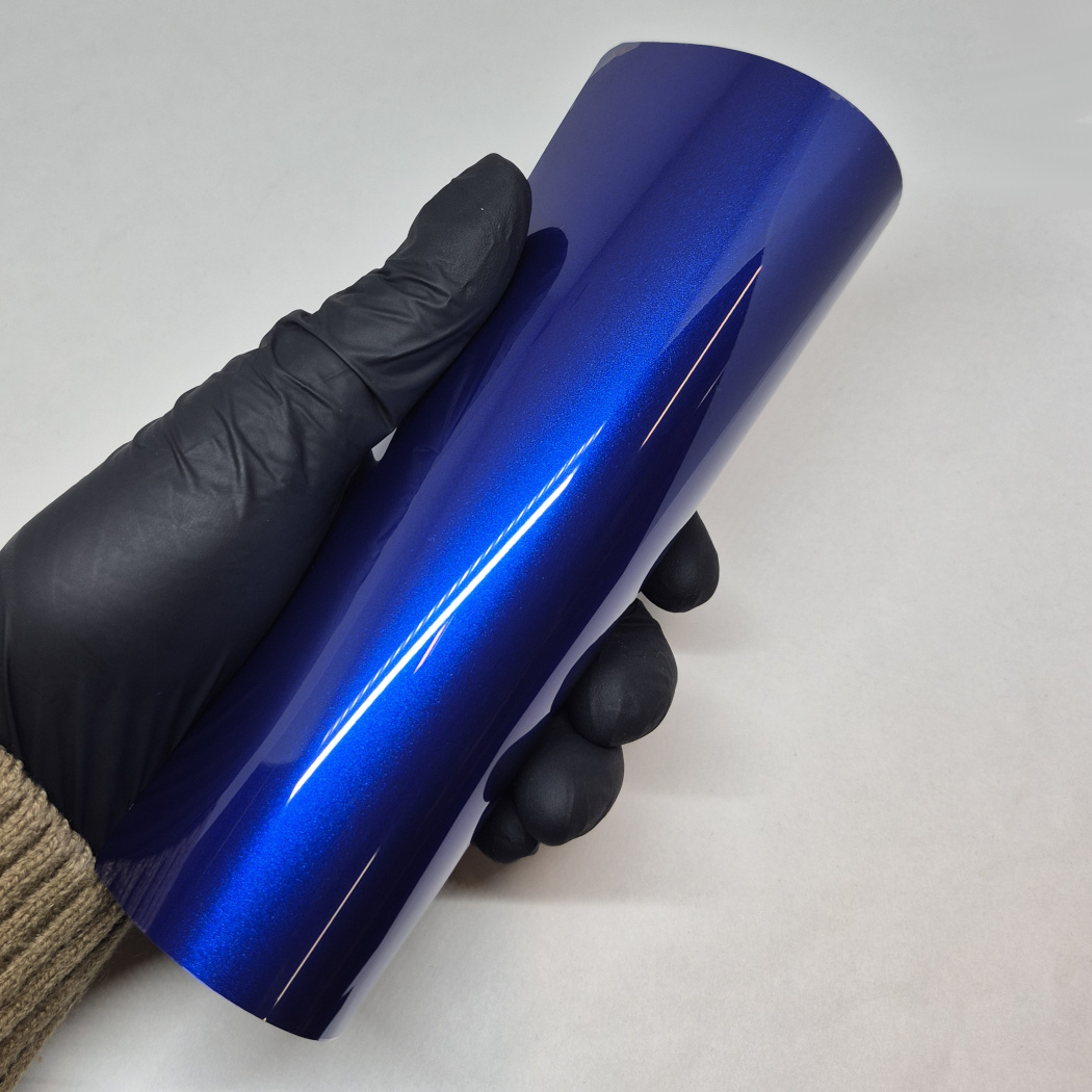 WunderVinyl Super Gloss+ Metallic King Blue bilfolie