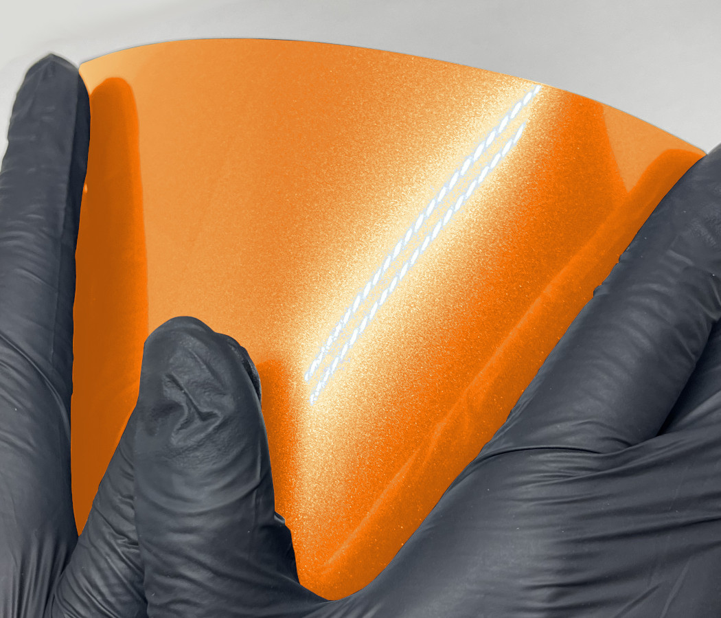 WunderVinyl SG+ Metallic Racing Orange wrapping film
