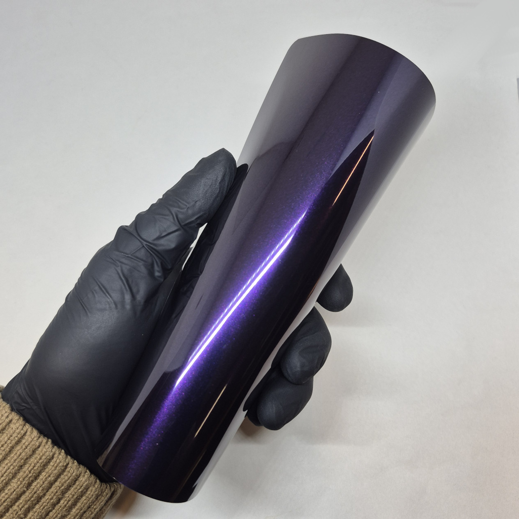 WunderVinyl Super Gloss+ Metallic Midnight Purple LT bilfolie