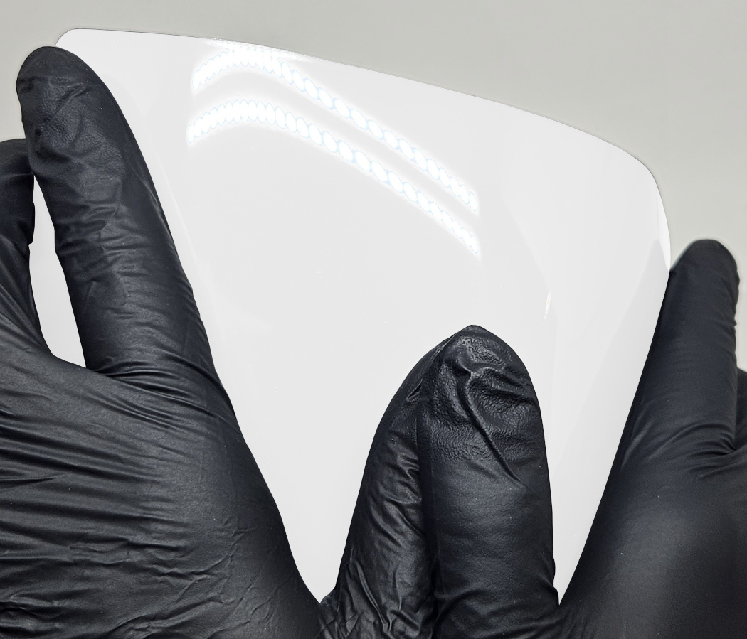 WunderVinyl Super Gloss+ Piano White wrapping film