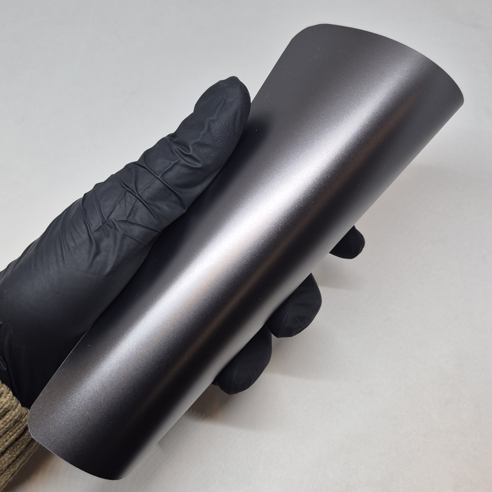 WunderVinyl Super Satin Space Silver car wrap