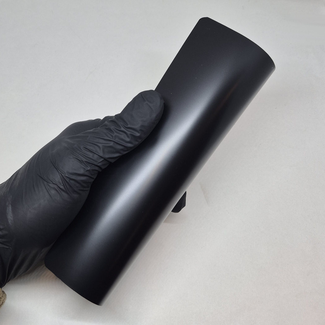 WunderVinyl Super Satin Black wrapping film bilfolie