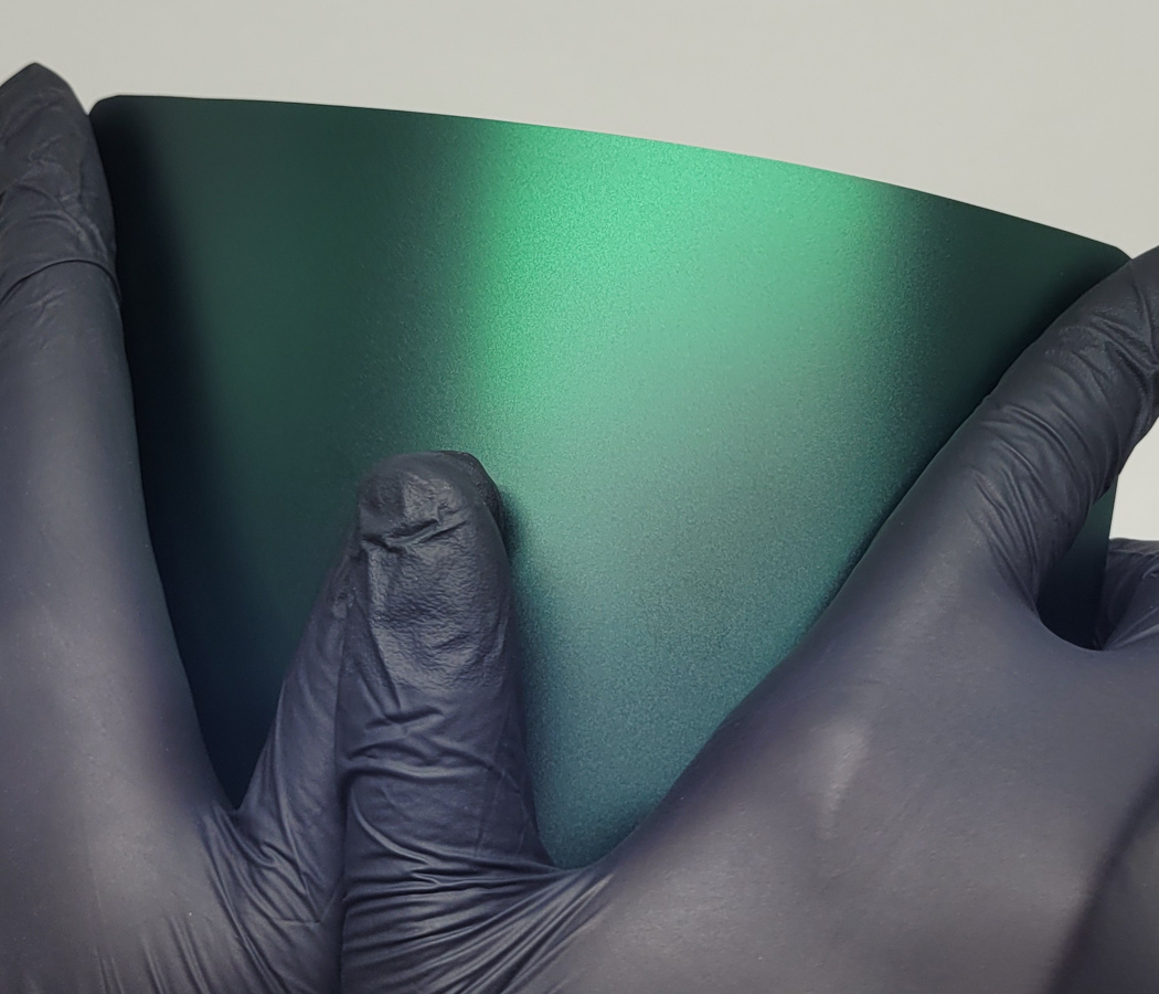 WunderVinyl Matte Chrome Venom Green LT wrapping film