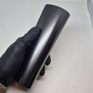 WunderVinyl Super Satin Sparkling Black bilfolie
