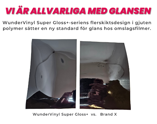 WunderVinyl Super Gloss+ vs. Brand X
